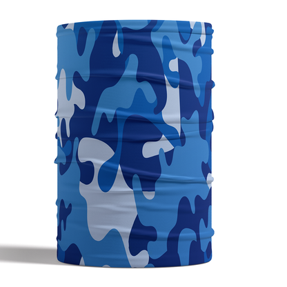 Eyida Blue Camo UPF50+ Neck Gaiter