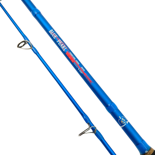 Blue Pearl 8ft Spinning Fishing Rod