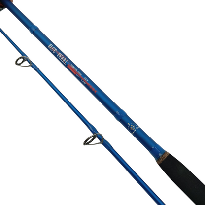 Blue Pearl 8ft Spinning Fishing Rod