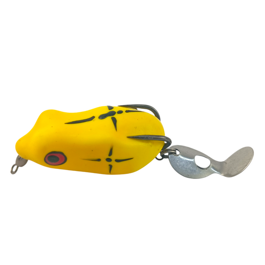 Bravo Baby Cross Frog Size 4.5cm 7-8gms| Hand Made Fishing Frog Lure