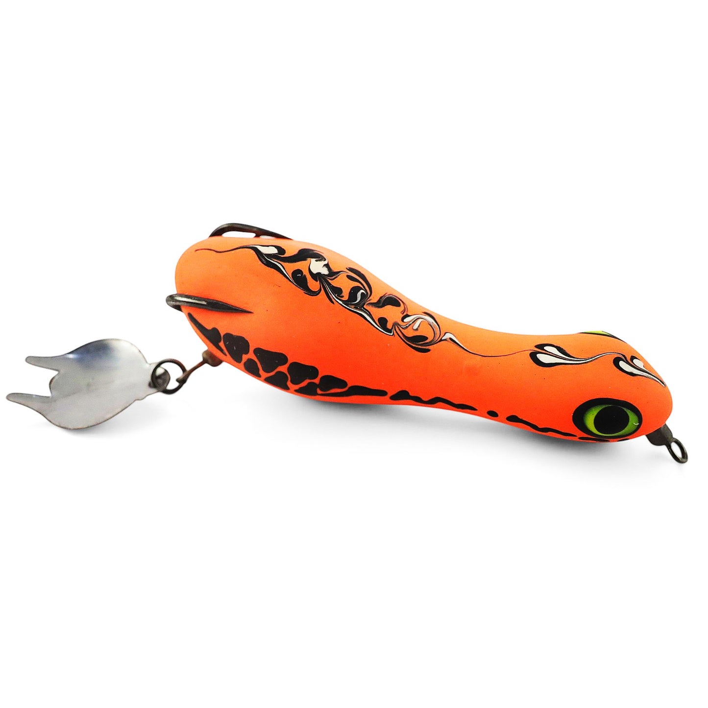 Bravvo Monster Frog Size 8cm 9-10gms| Hand Made Fishing Frog Lure
