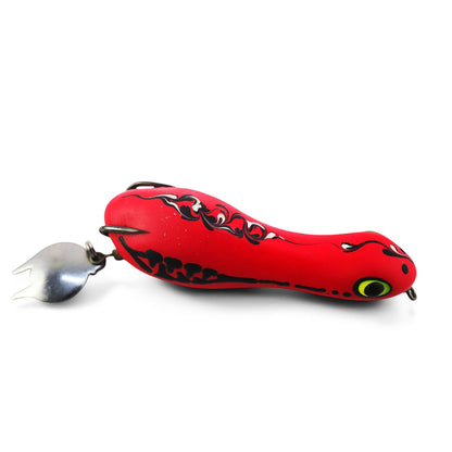 Bravvo Monster Frog Size 8cm 9-10gms| Hand Made Fishing Frog Lure
