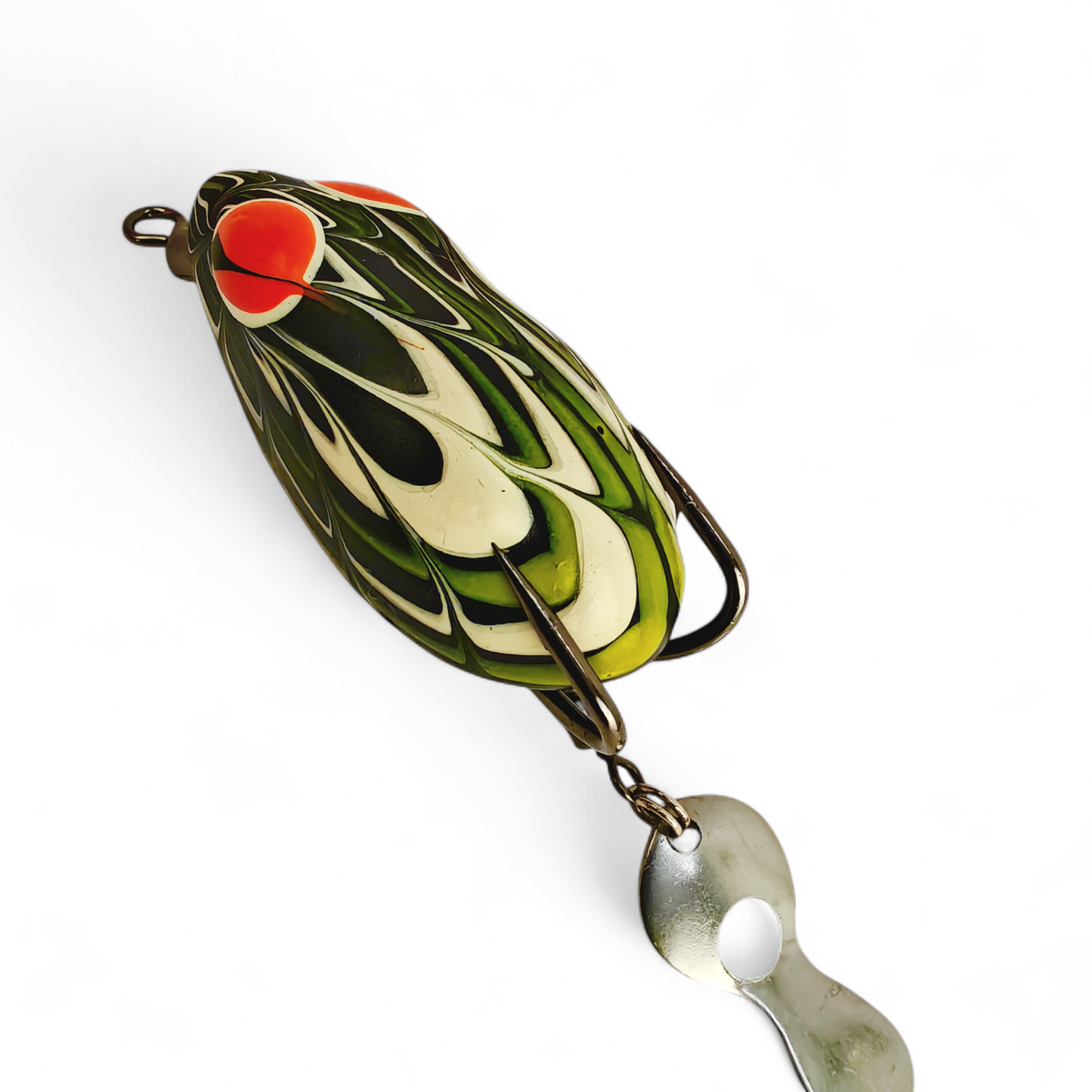 Bravvo Angsa Frog Size 4cm 6-7gms| Hand Made Fishing Frog Lure 