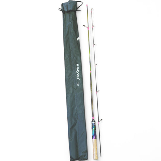 Bravvo Xceed 6.6ft Ultra Light Fishing Rod | 2-15gms Cast Weight