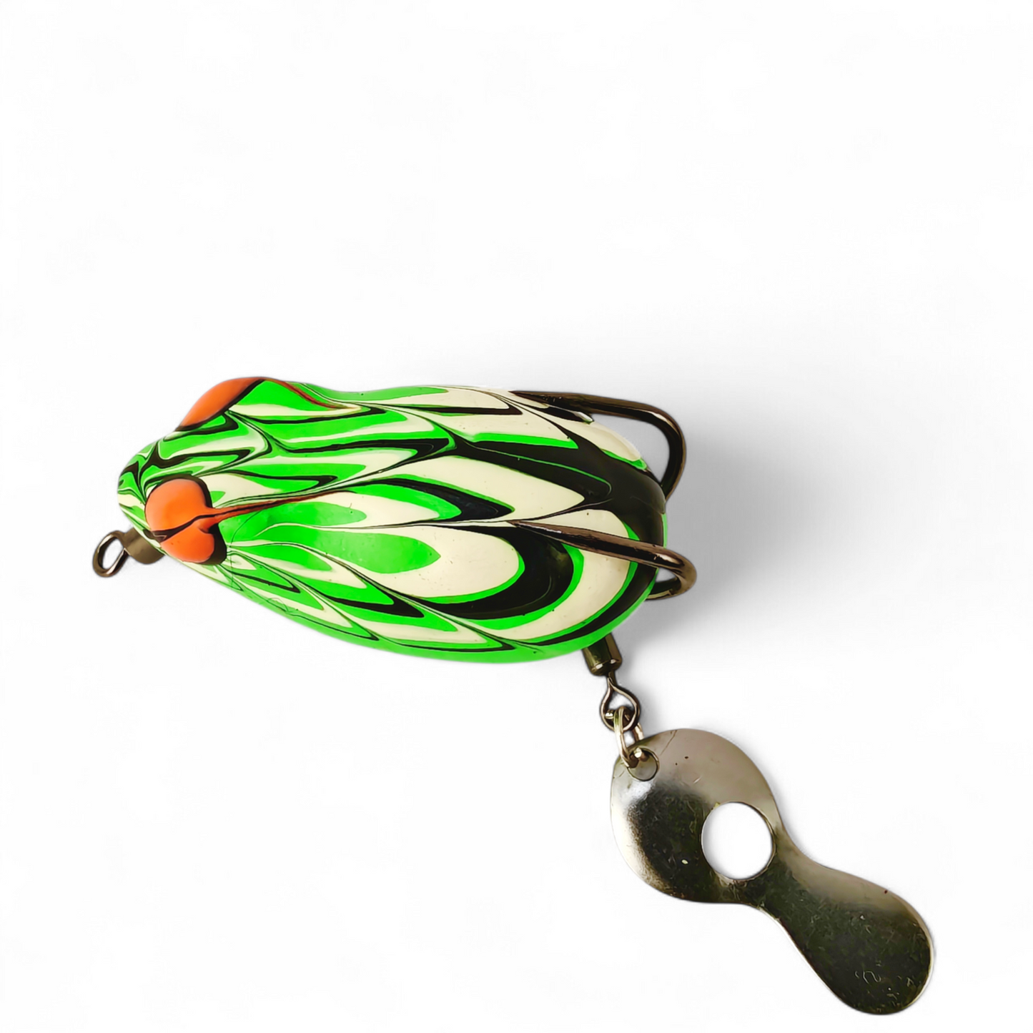 Bravvo Angsa Frog Size 4cm 6-7gms| Hand Made Fishing Frog Lure