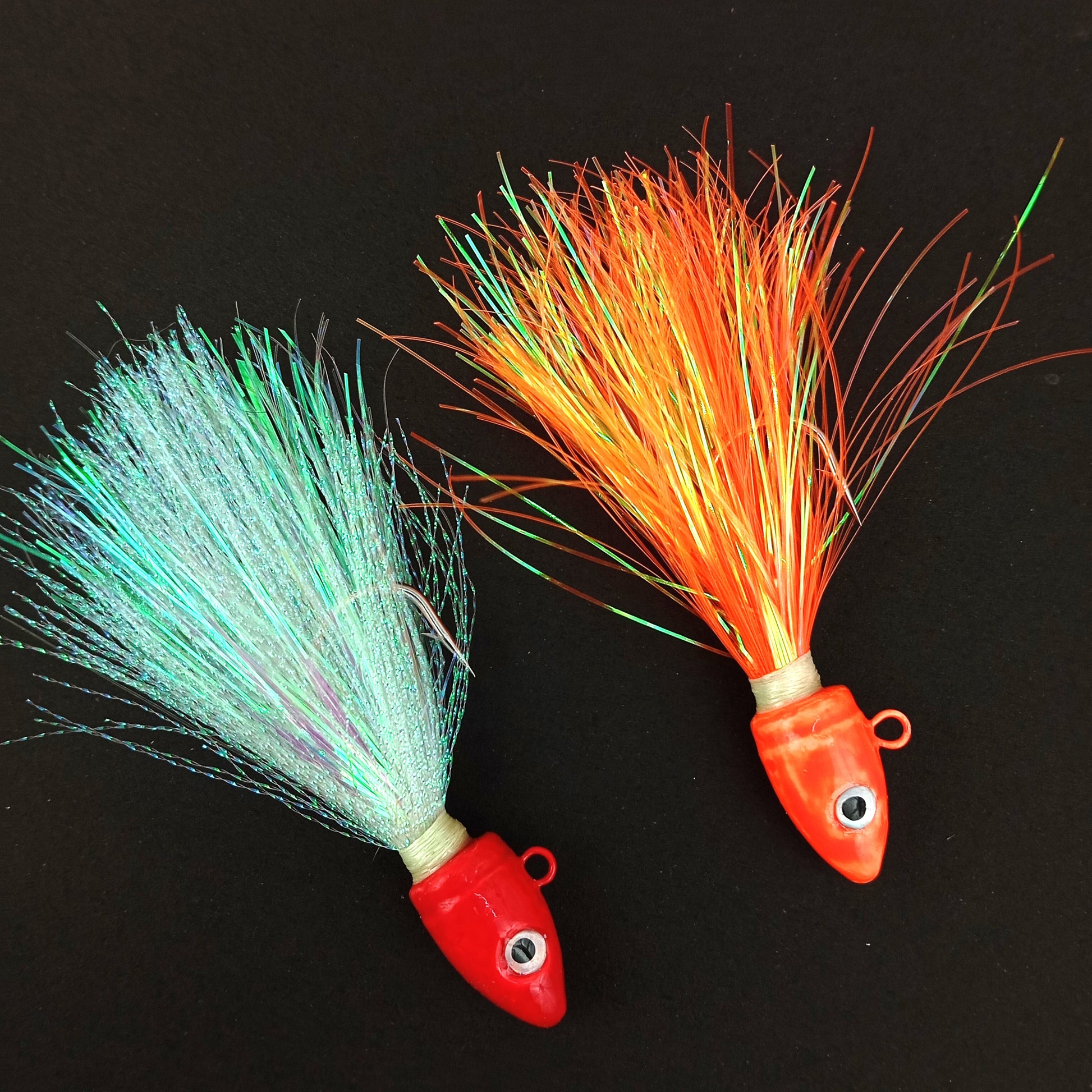 Bucktail Jig Hand Made Weight 45gms 6cm 5-0 Hooks Main Image (2)