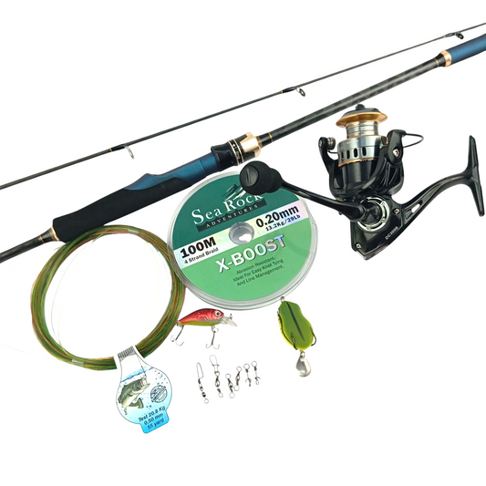 Budget Friendly Ultralight Freshwater and Saltwater Fishing Combo