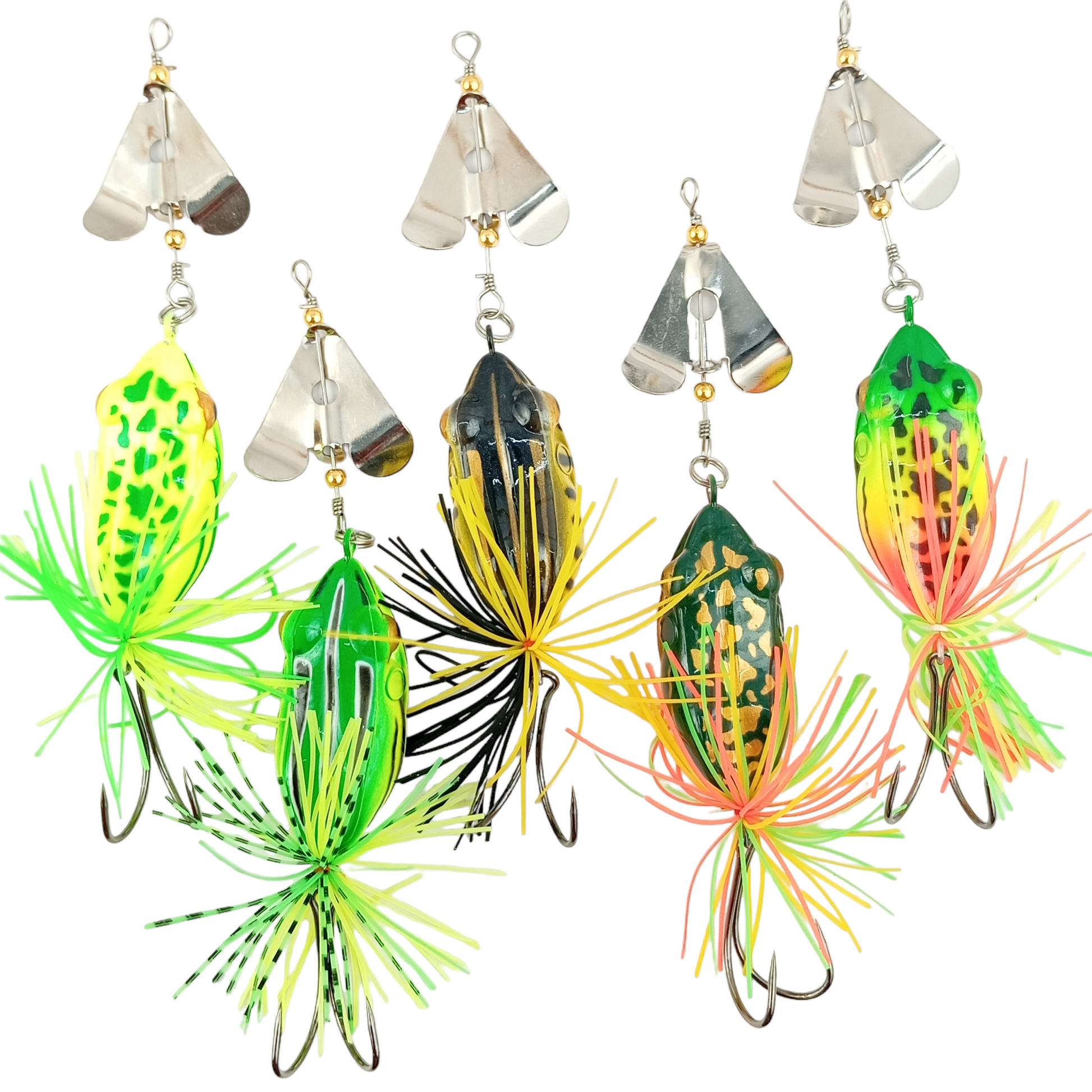 Buzz Bait Frog Lure With Rattle - Main Image