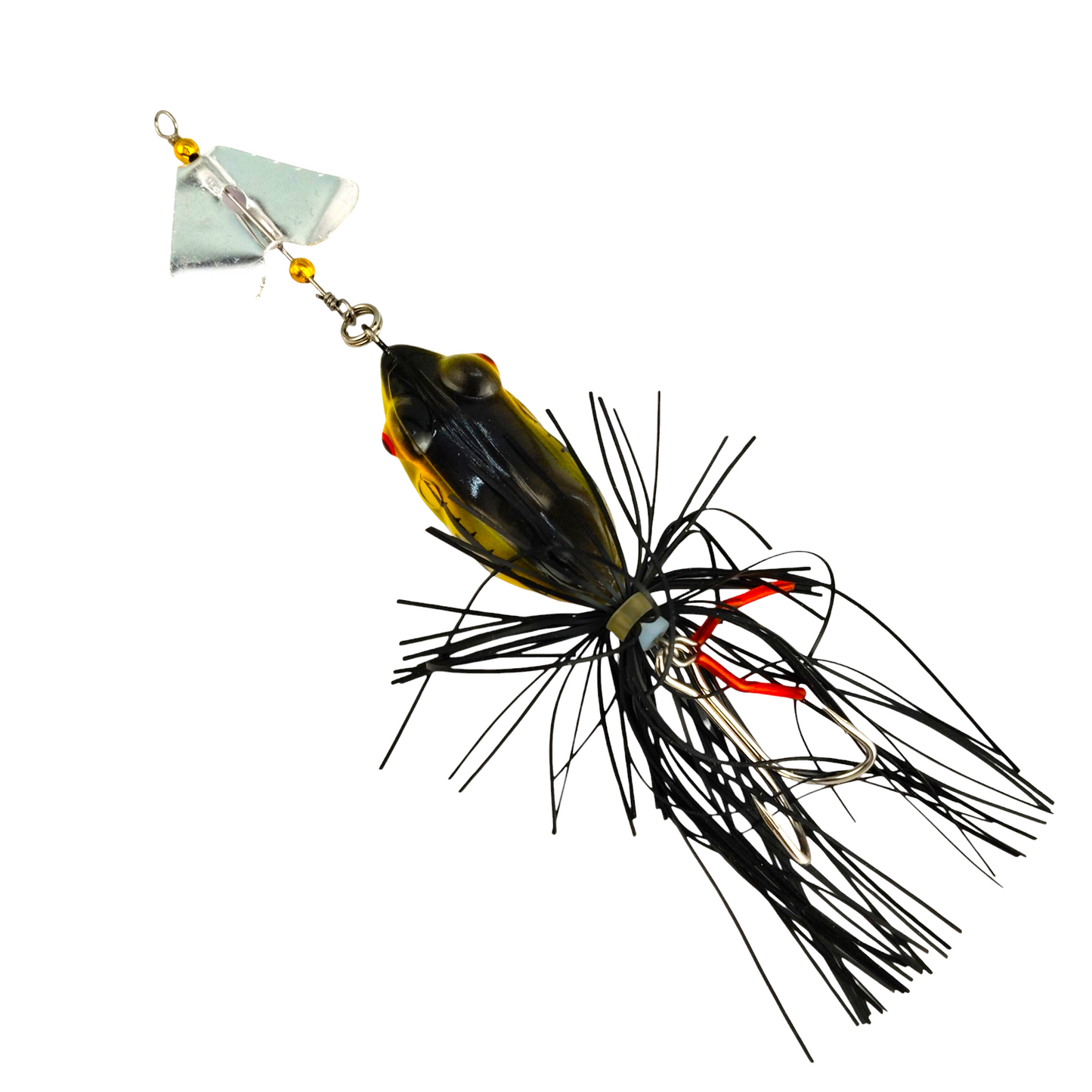 Buzz Bait Frog Lure With Rattle – Fish With Hanish