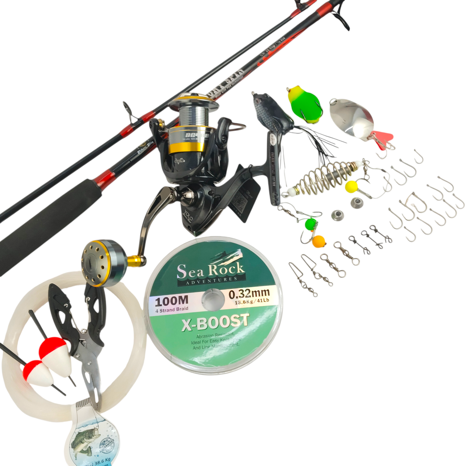 Complete Pongal Snakehead Fishing Rod & Reel Combo