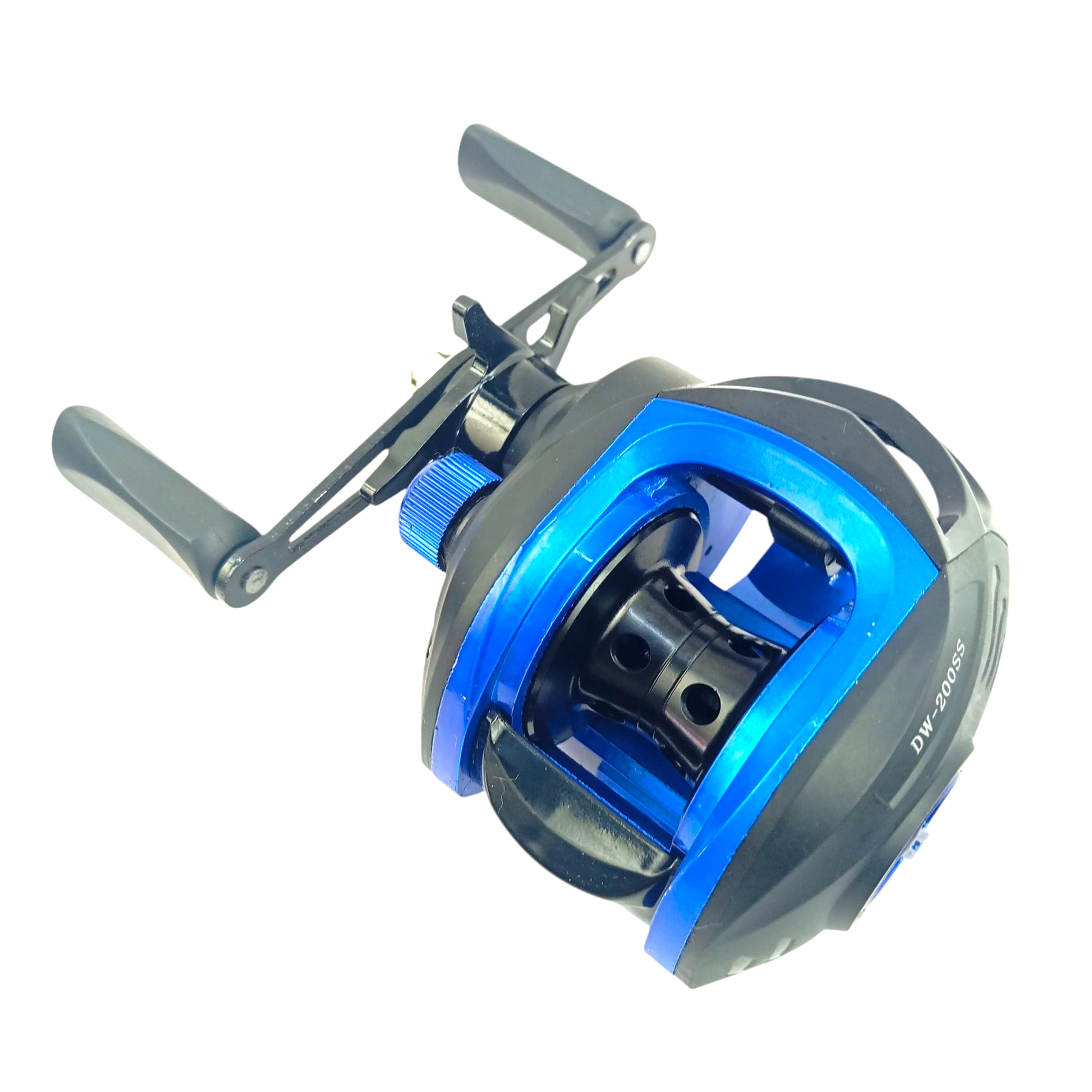 DW-200SS Beginner Baitcasting Reel | Max Drag: 5 kg |Gear Ratio: 7:2:1 Fish With Hanish Tackles DW-200SS Beginner Baitcasting Reel | Max Drag: 5 kg |Gear Ratio: 7:2:1 Fish With Hanish Tackles