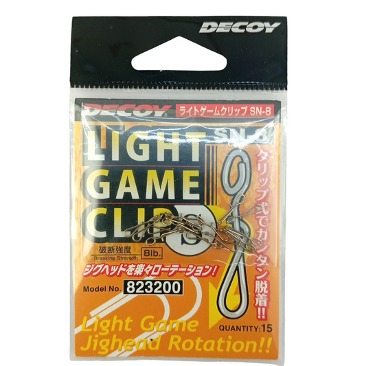 Decoy SN-8 Light Game Clip S Close Image