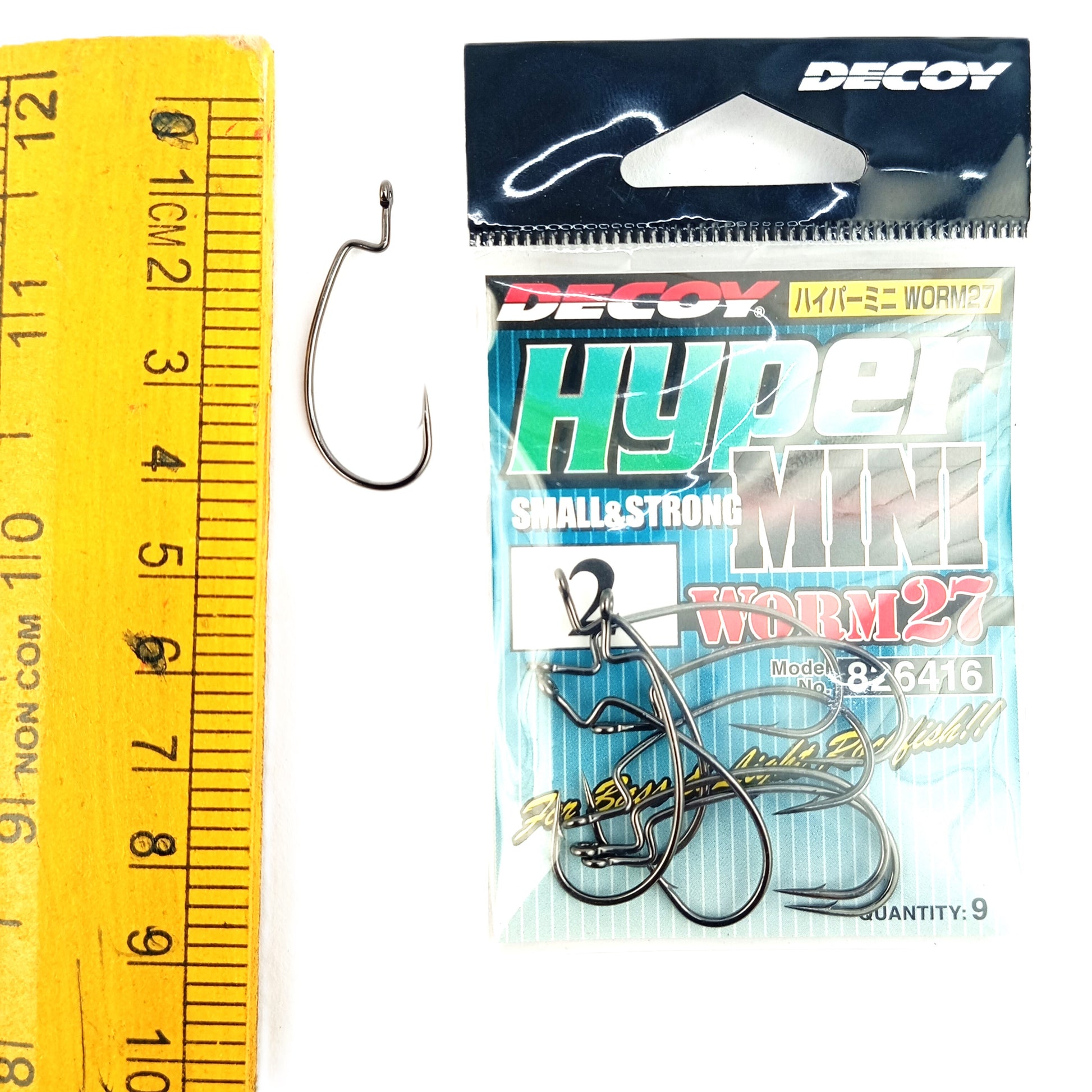 Decoy Worm-27 Hyper Mini Hook  Size ,2 Close Up Image