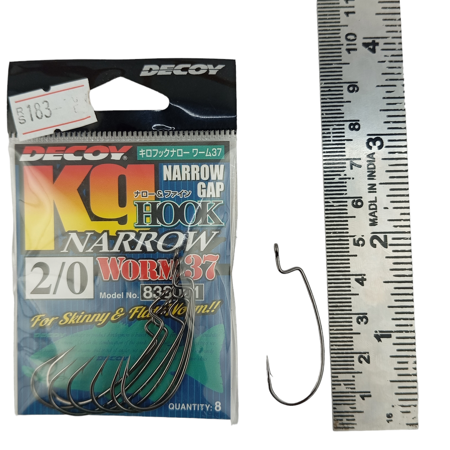 Decoy_Worm-37_KG_Hook_Narrow_Size_2-0