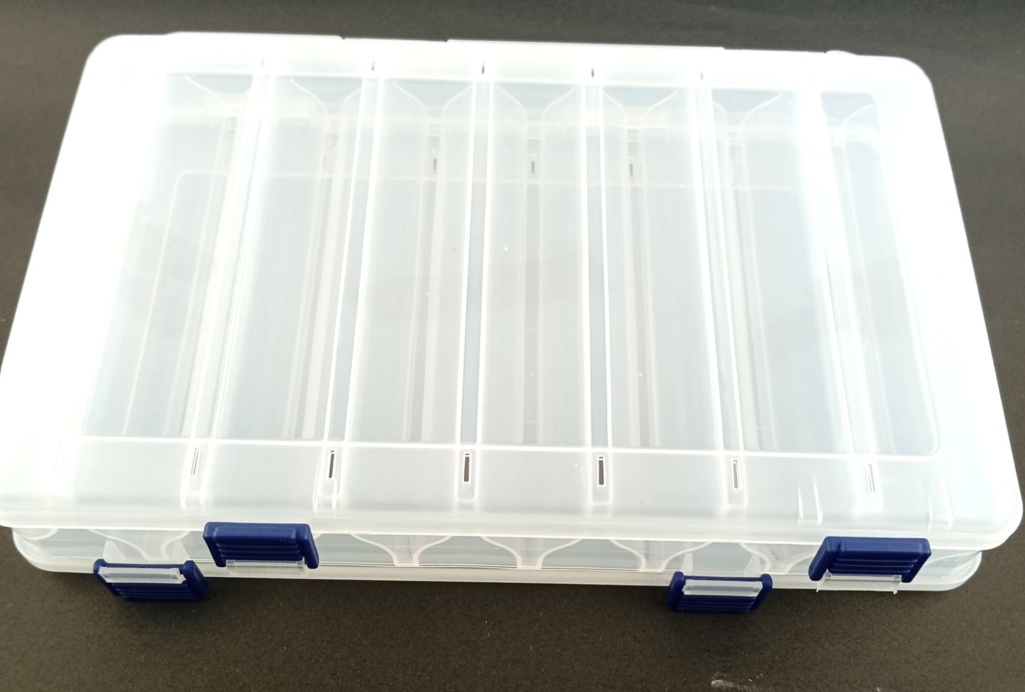 Double Sided 7-7 Tackle Box -Lure Storage 14  Compartments