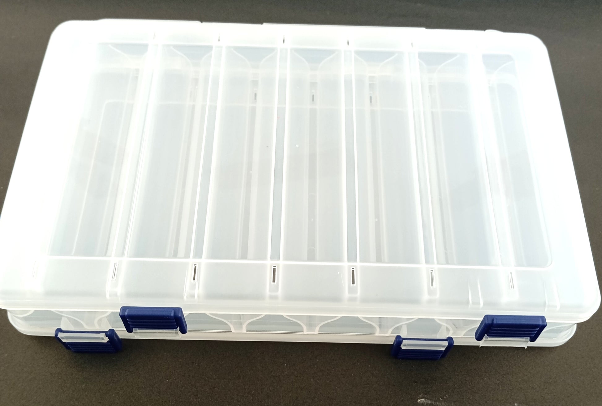 Double Sided 7-7 Tackle Box -Lure Storage 14  Compartments