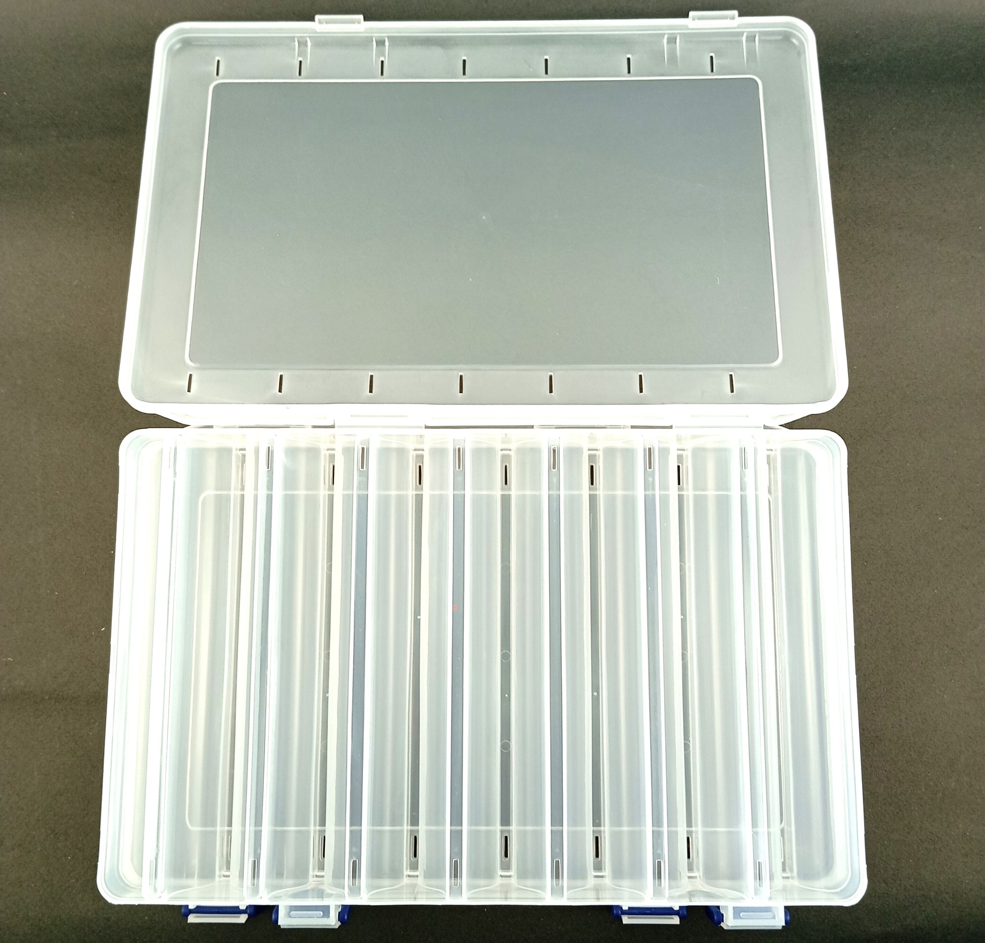 Double Sided 7-7 Tackle Box -Lure Storage 14  Compartments