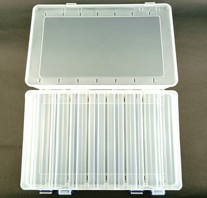 Double Sided 7-7 Tackle Box -Lure Storage 14  Compartments