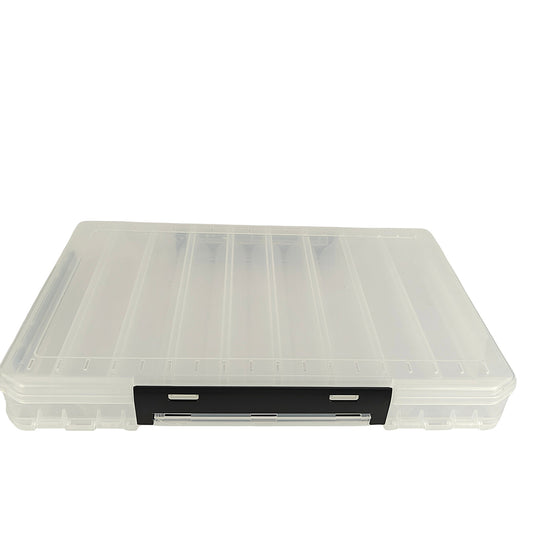 Double Sided 9*9 Tackle Box |Lure Storage| 18- Compartments Box
