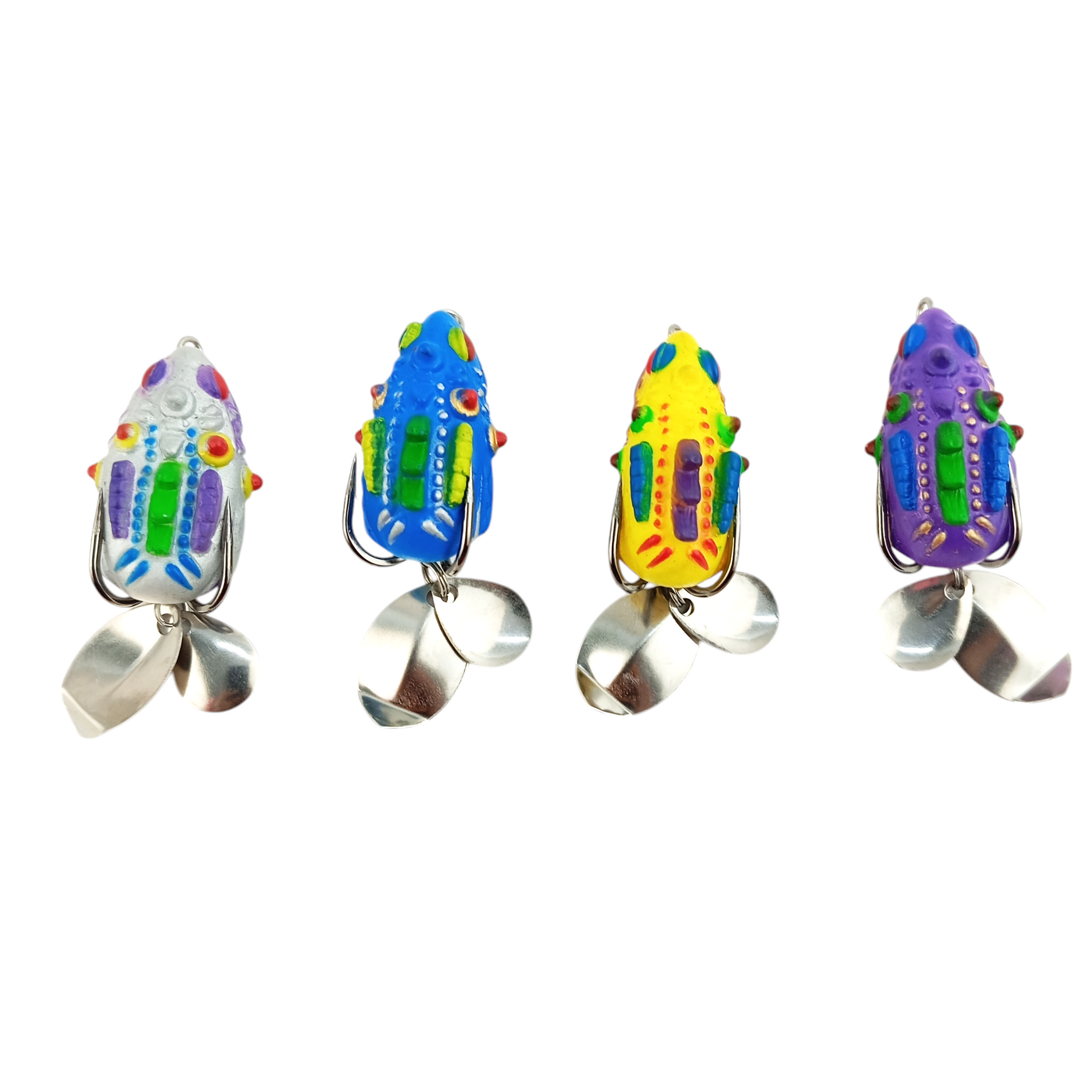 Double Spinner Frog Lure 6gms-3.5 All Colors Close Image