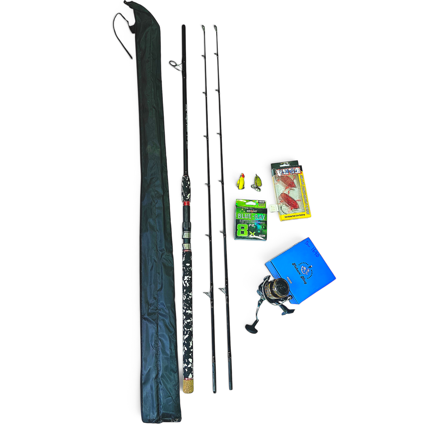 Double Tip Rod & Reel Combo For Snakehead