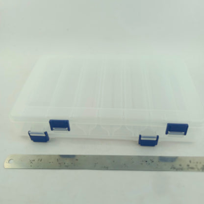 Double Sided 7*7 Tackle Box |Lure Storage| 14- Compartments Box