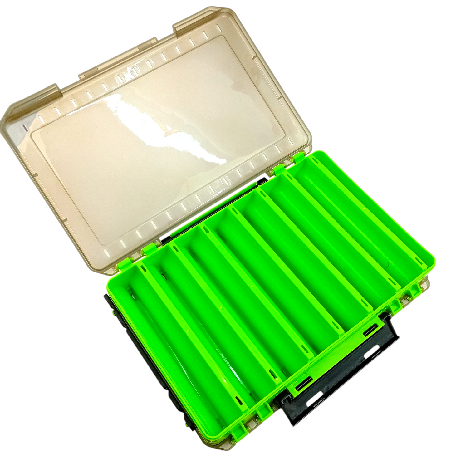 Double Sided 7*7 Tackle Box |Lure Storage| 14- Compartments Box