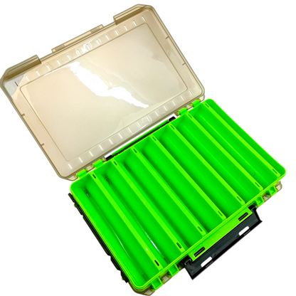 Double Sided 7*7 Tackle Box |Lure Storage| 14- Compartments Box