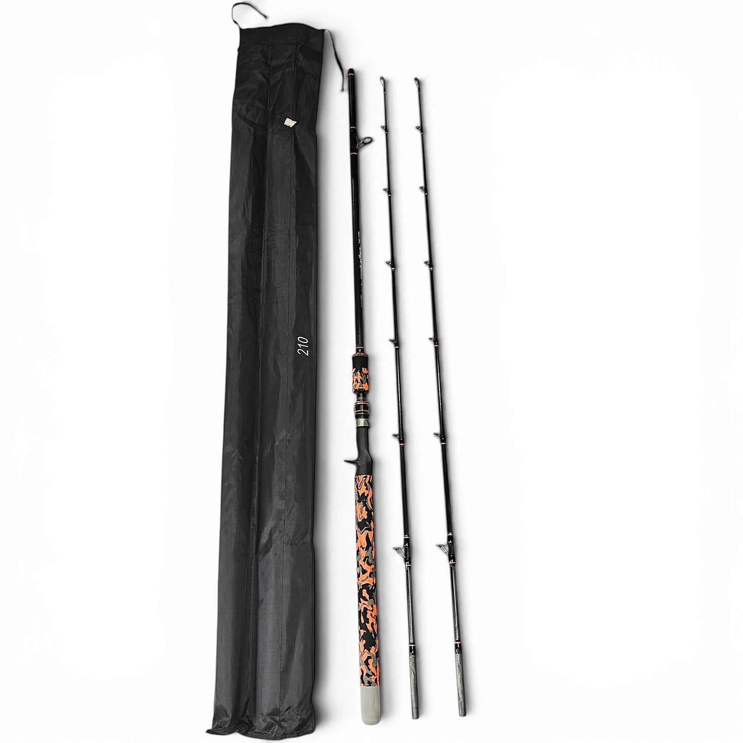 Eagle Josh Double Tip Baitcasting Fishing Combo