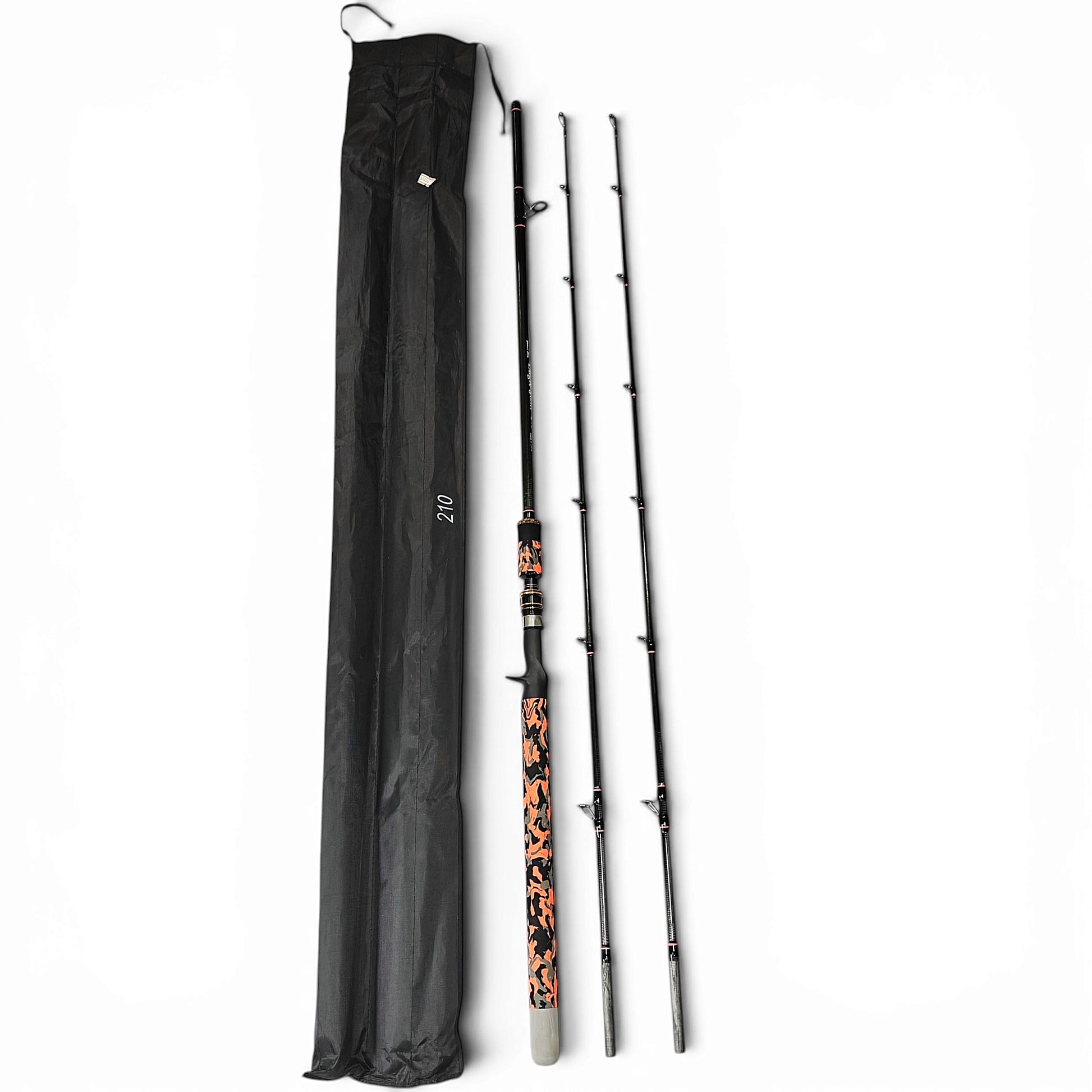 Eagle Josh Double Tip Baitcasting Fishing Combo
