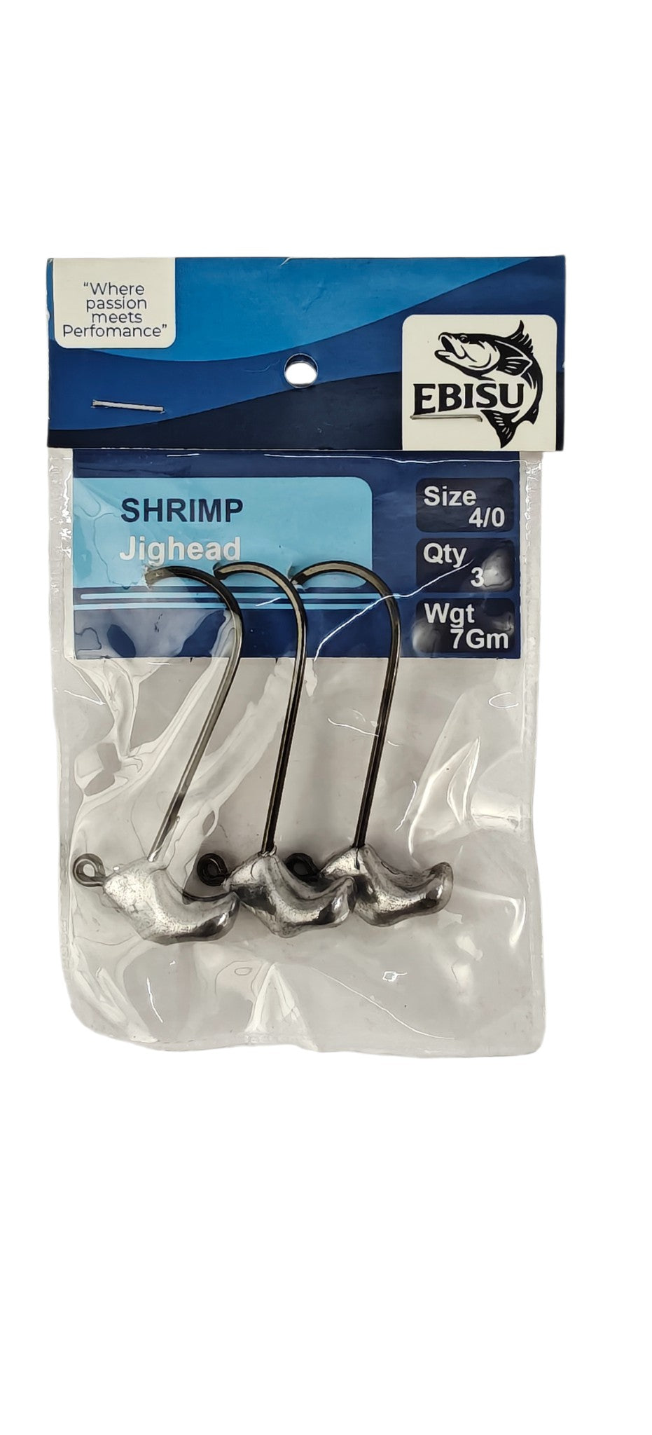 Ebisu  shirmph Jig Head 40 size,7 gms