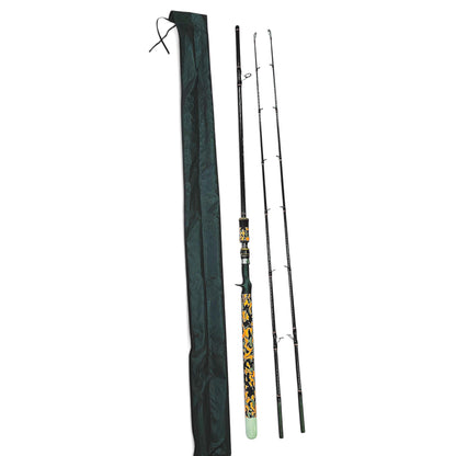 Fishers King Eagle Josh Dual Tip Baitcasting Rod || 15-60gms