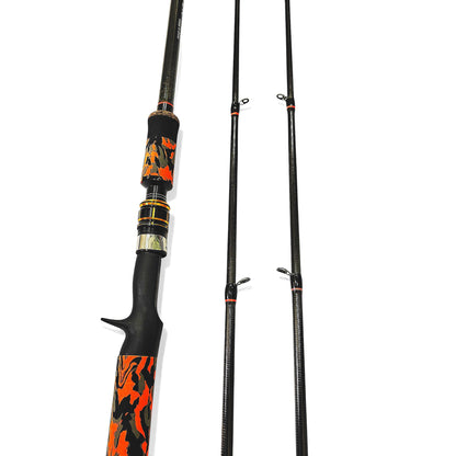 Fishers King Eagle Josh Dual Tip Baitcasting Rod || 15-60gms