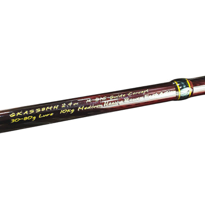 Fishers King Hunter 8ft Fishing Rod || 20-80gms || 160gms