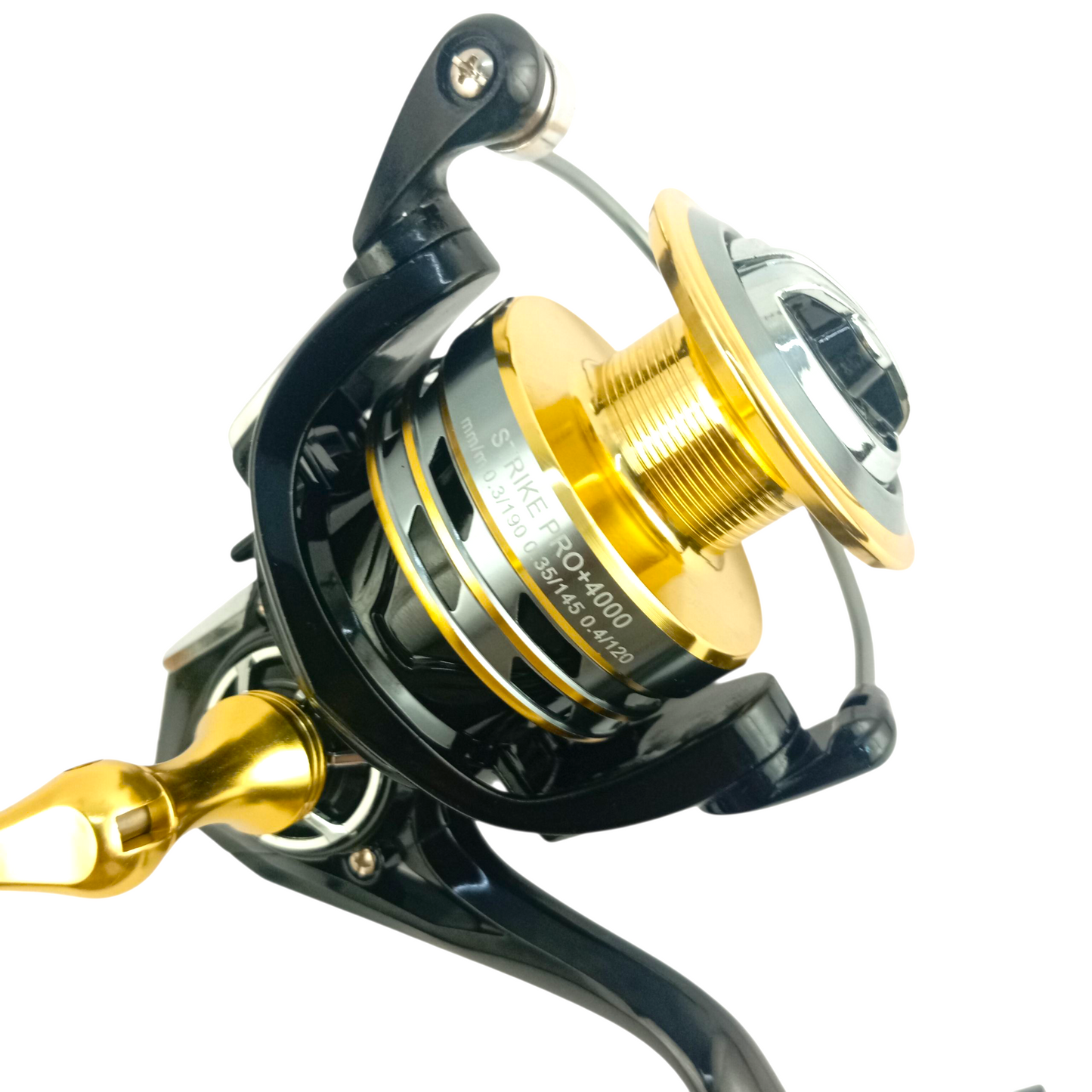 Fishers King Strike Pro+ 4000 Spinning Fishing Reel | 7Kg Drag | Aluminum Handle