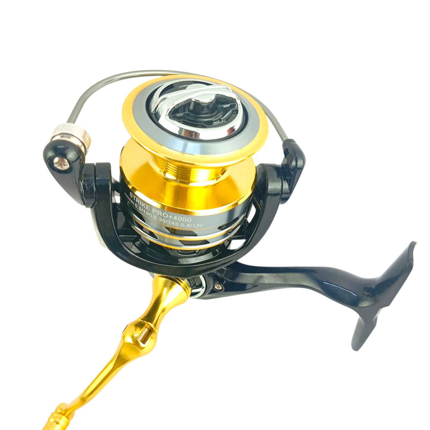 Fishers King Strike Pro+ 4000 Spinning Fishing Reel | 7Kg Drag | Aluminum Handle