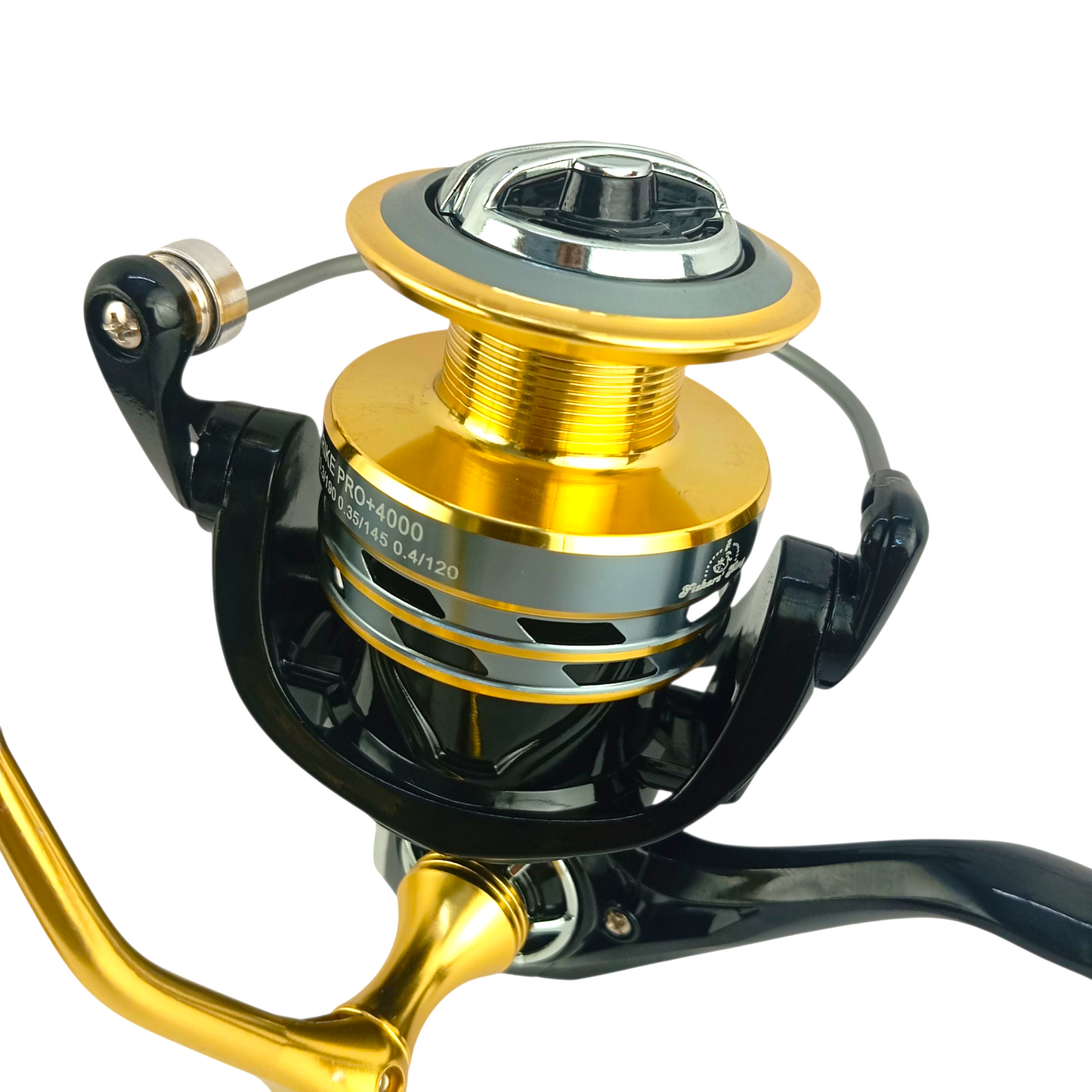 Fishers King Strike Pro+ 4000 Spinning Fishing Reel | 7Kg Drag | Aluminum Handle
