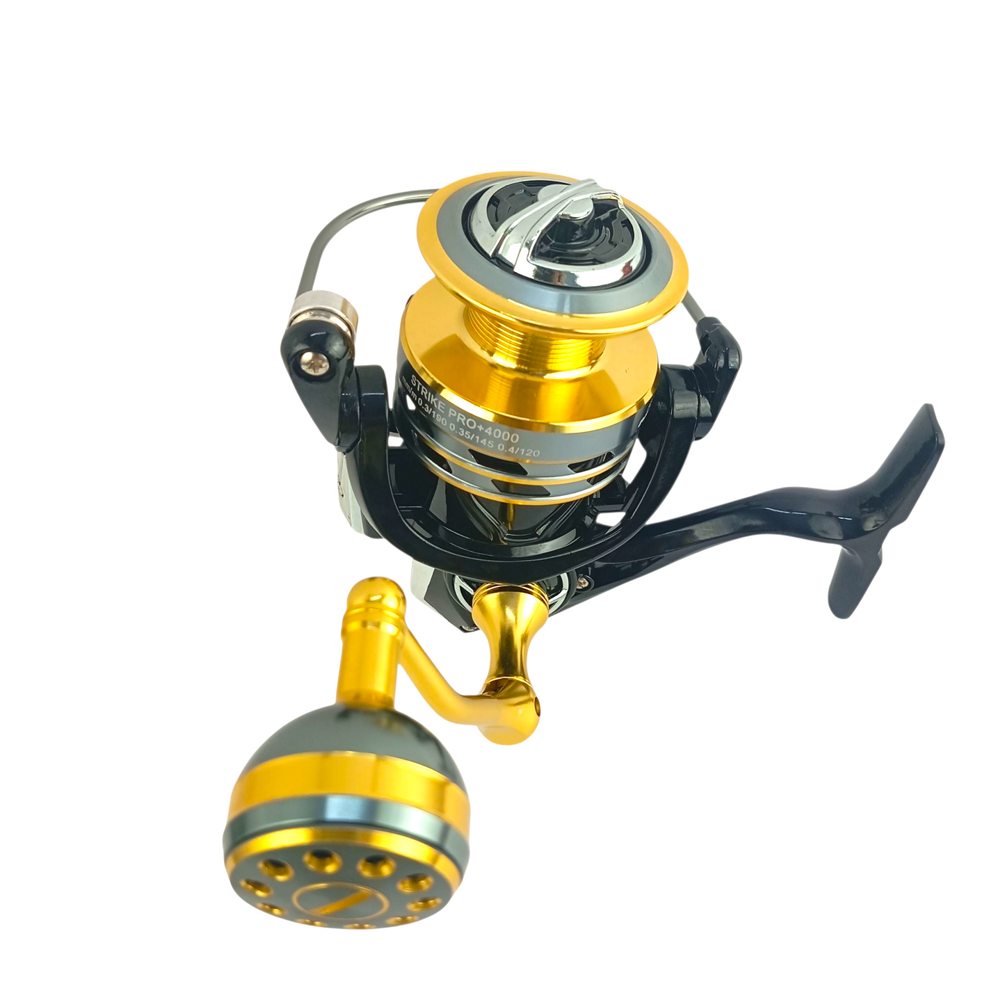 Fishers King Strike Pro+ 4000 Spinning Fishing Reel | 7Kg Drag | Aluminum Handle