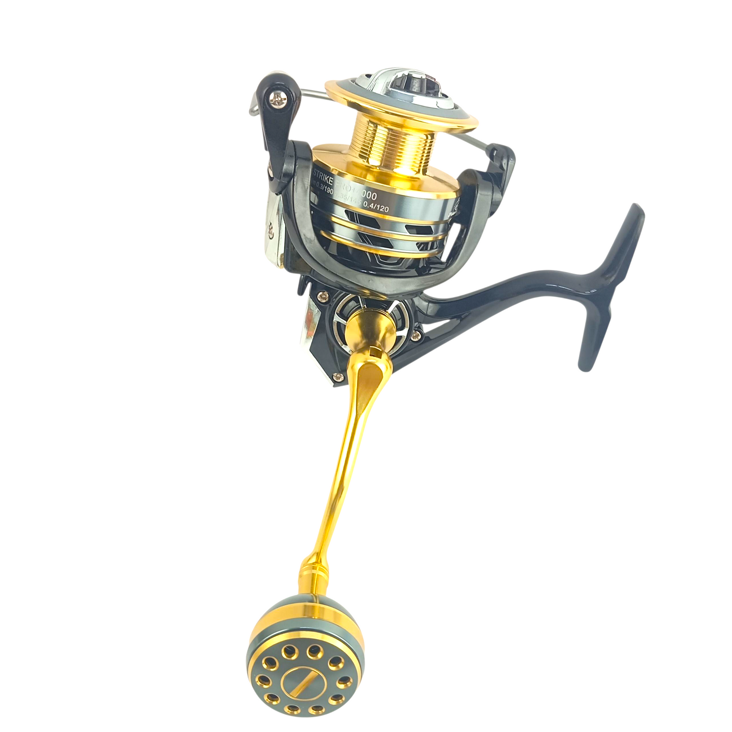 Fishers King Strike Pro+ 4000 Spinning Fishing Reel | 7Kg Drag | Aluminum Handle