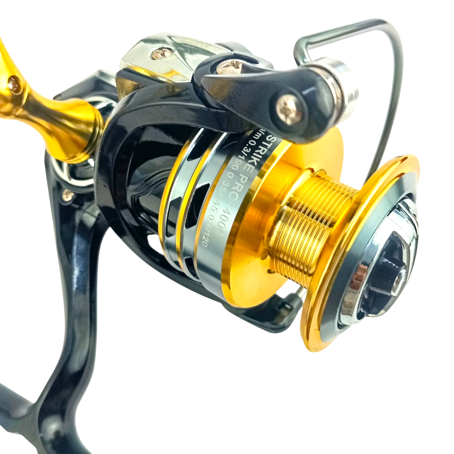 Fishers King Strike Pro+ 4000 Spinning Fishing Reel | 7Kg Drag | Aluminum Handle