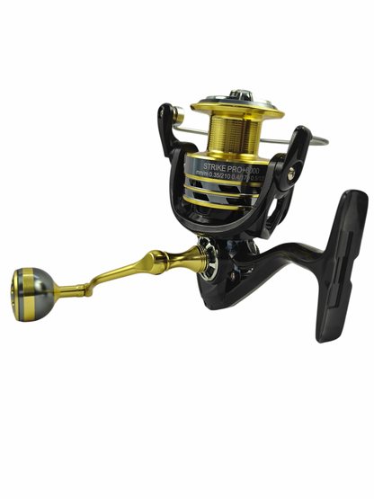 Fishers King Strike Pro+ 6000 Spinning Fishing Reel |Aluminum Handle