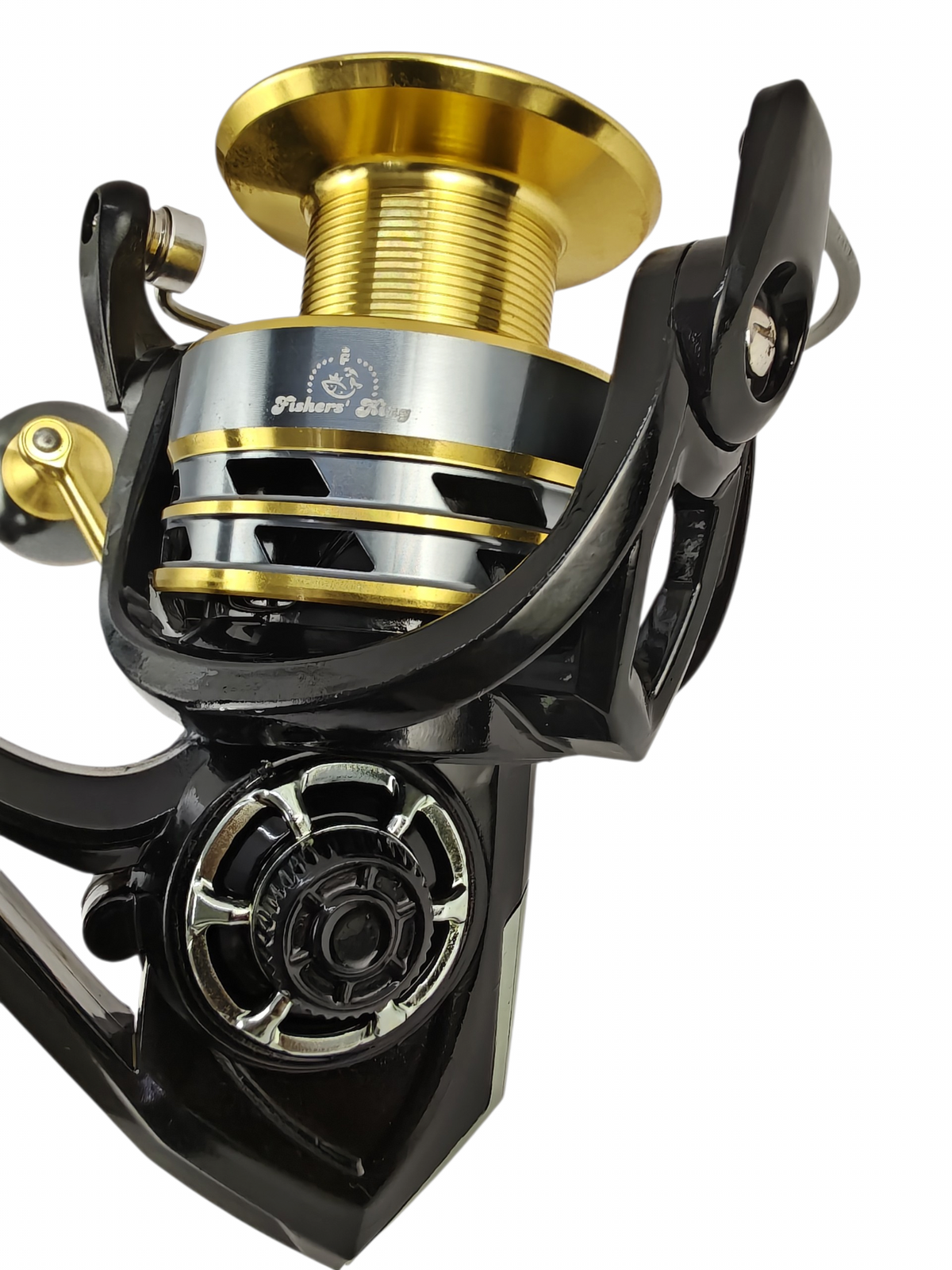 Fishers King Strike Pro+ 6000 Spinning Fishing Reel |Aluminum Handle