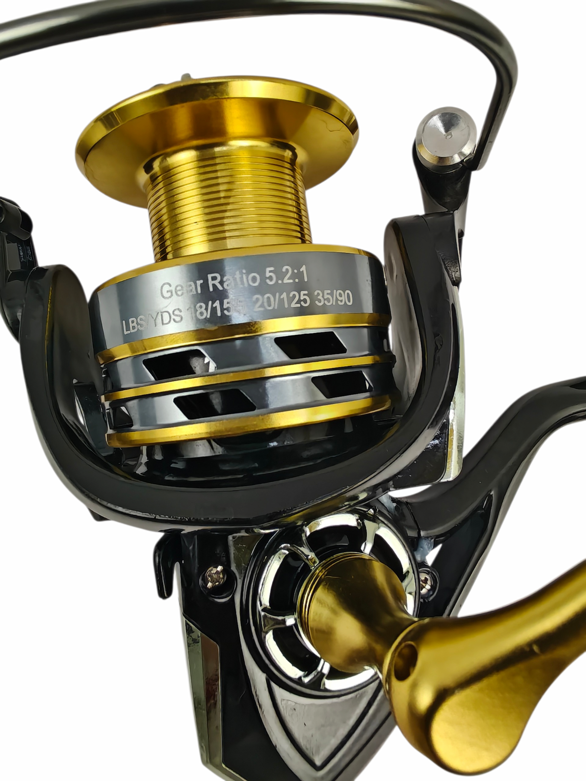 Fishers King Strike Pro+ 6000 Spinning Fishing Reel |Aluminum Handle