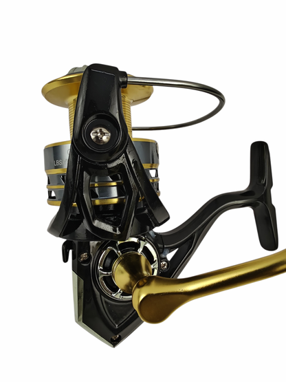 Fishers King Strike Pro+ 6000 Spinning Fishing Reel |Aluminum Handle