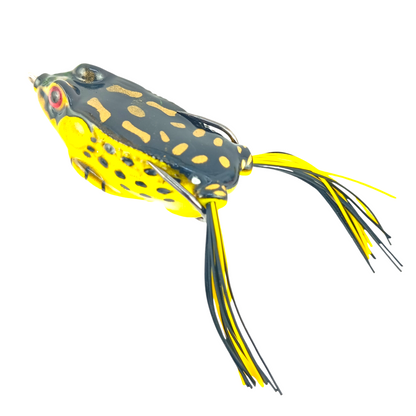 Fishing Frog Lure 6cm-18gm Golden Black Close Up Image