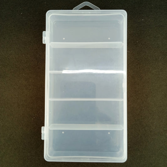 Fishing Lure Box 5 Compartments Full Image