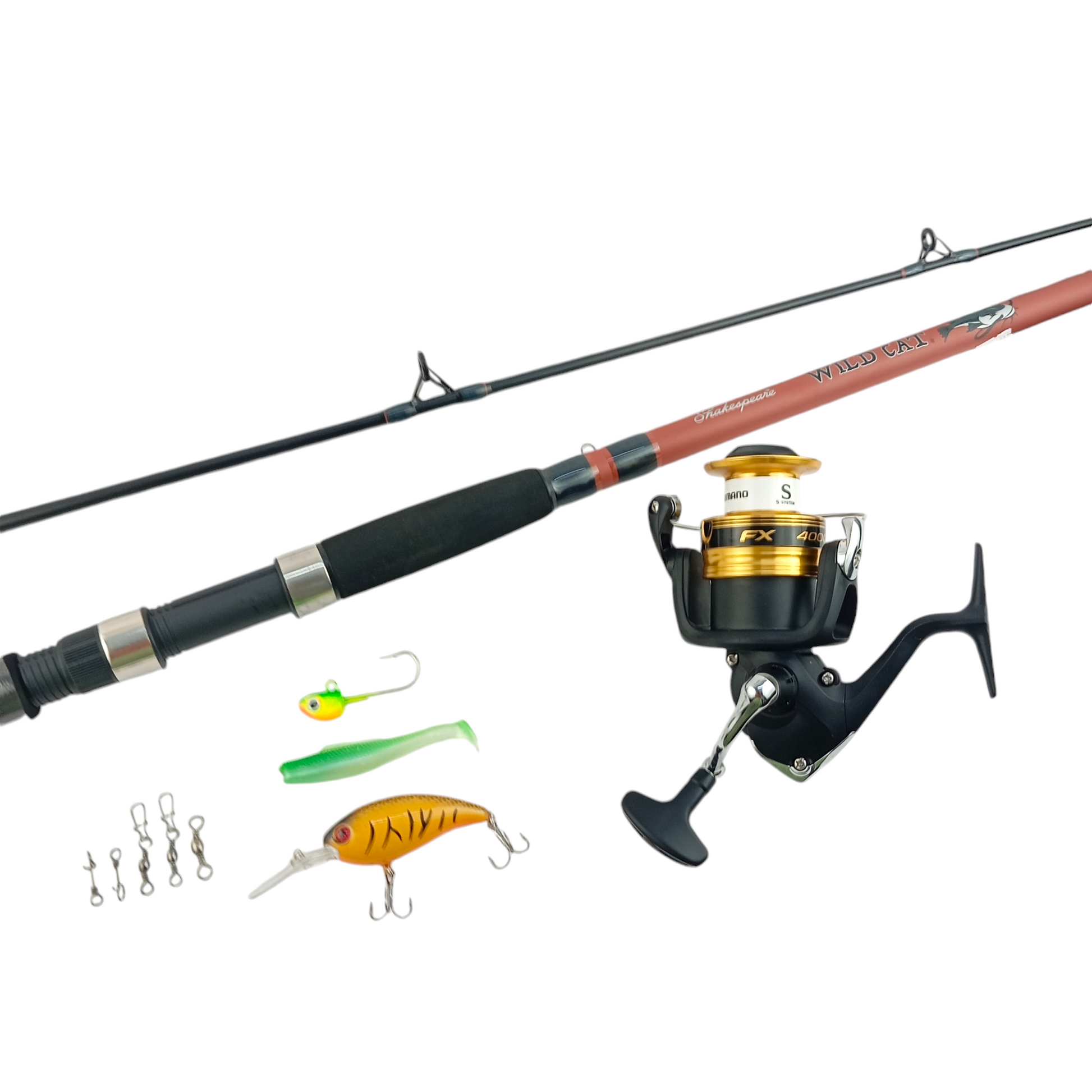 Freshwater And Saltwater Budget Friendly Beginner  Fishing Combo