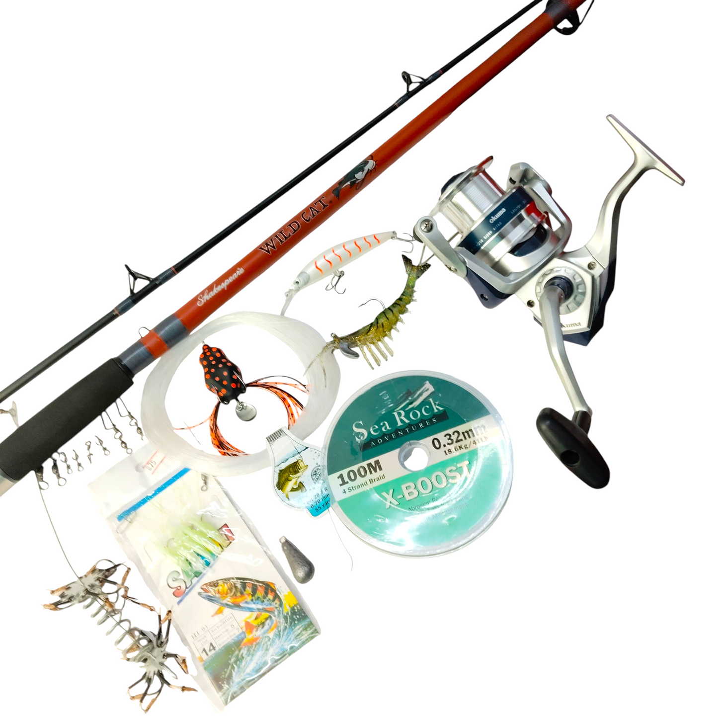 Freshwater And Saltwater Budget Friendly Fishing Combo