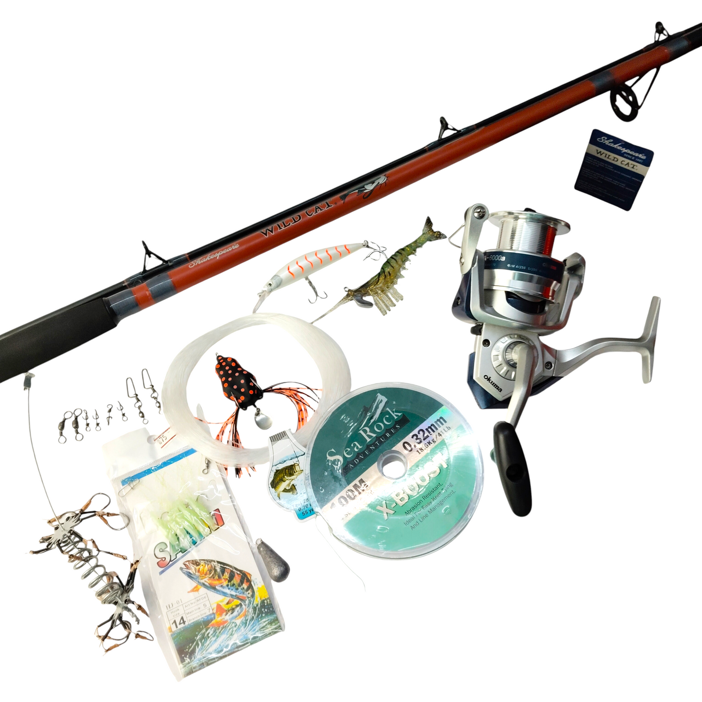 Freshwater And Saltwater Budget Friendly Fishing Combo