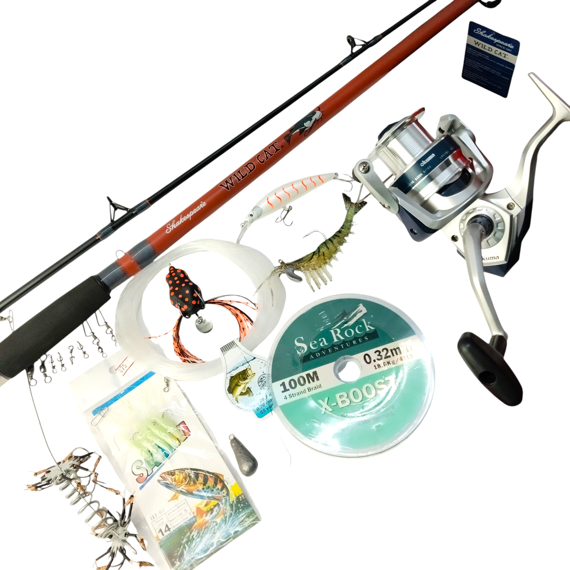 Freshwater And Saltwater Budget Friendly Fishing Combo